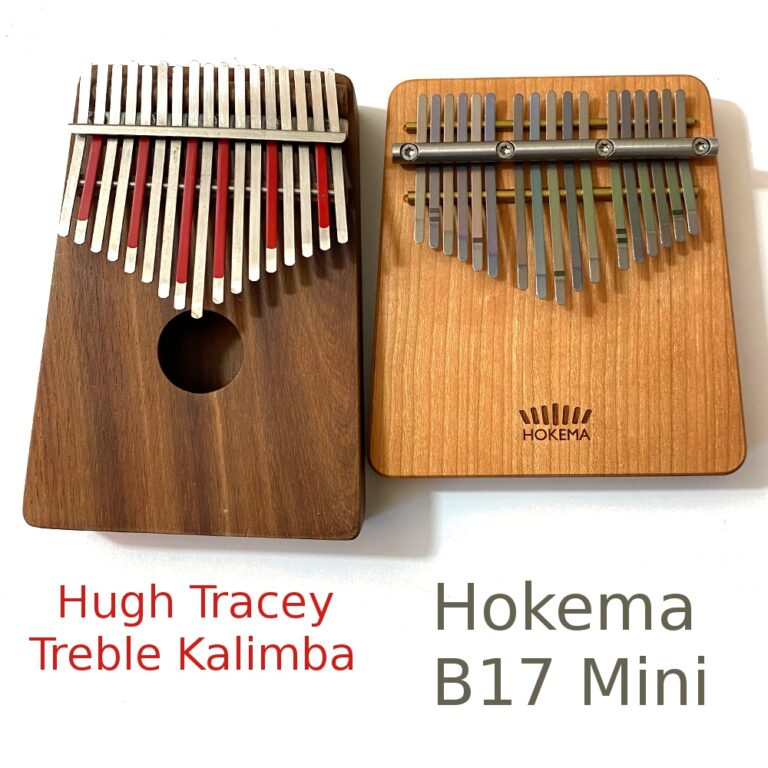 Hokema B17 Mini Kalimba - 4 Hokema Kalimbas, 5 The 17-Note Kalimbas in ...